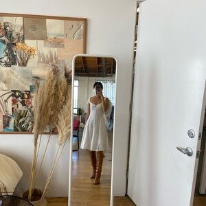 Vintage Cotton Gauze White Dress